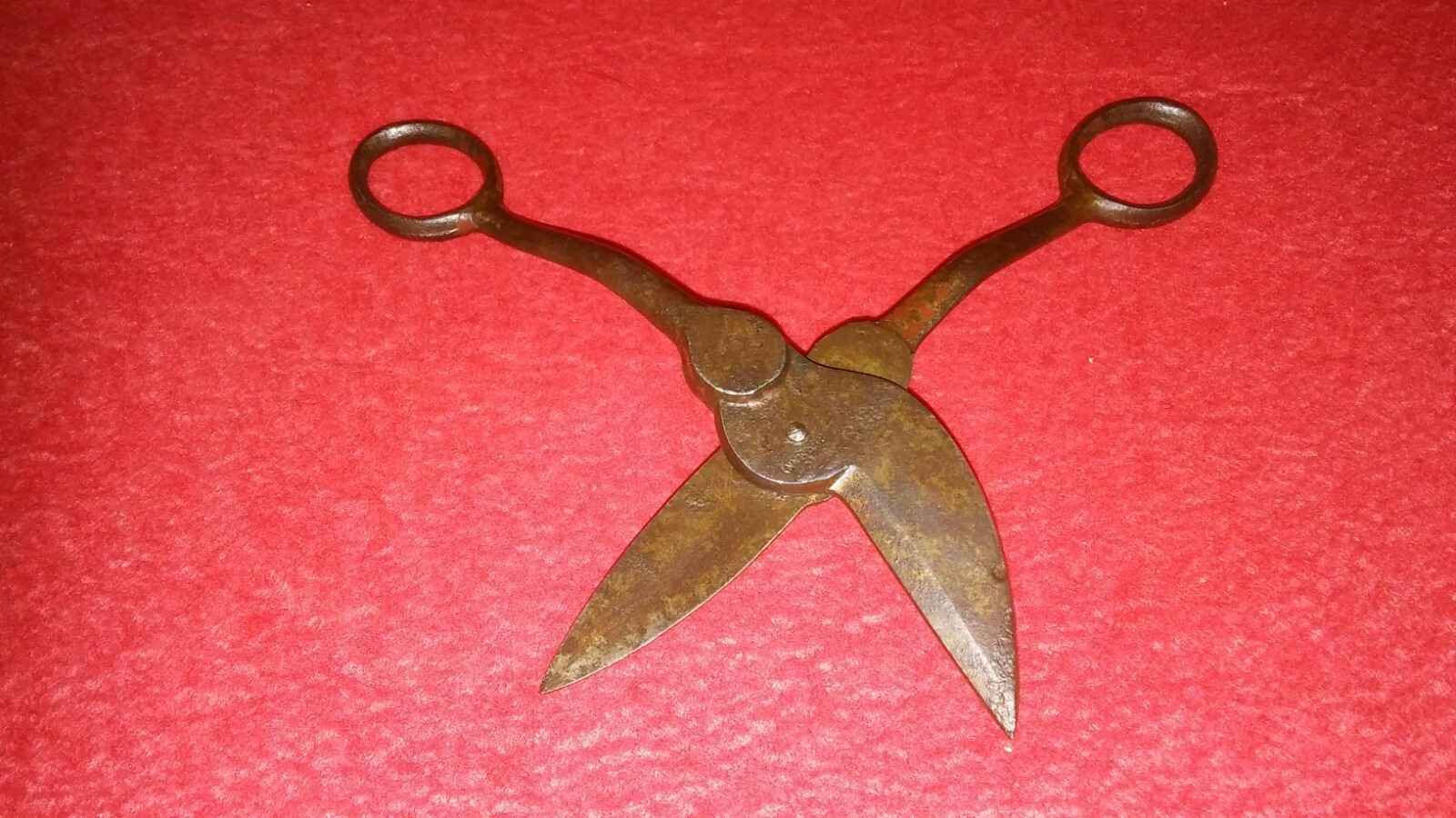 Vintage Hibbard Spencer Bartlett Hardware Candle Wick Trimmers Scissors Germany