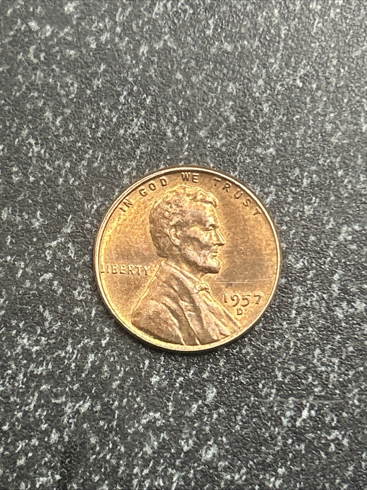 1957 D – Lincoln Wheat Penny