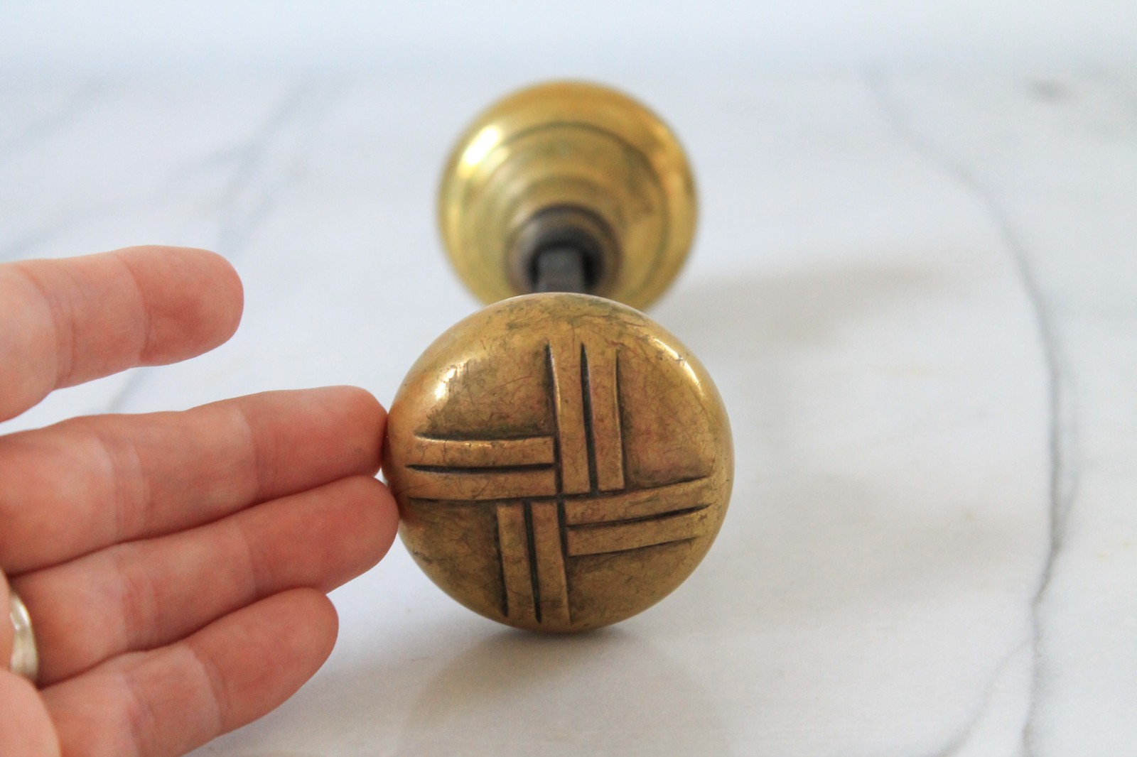 Vintage Brass Door Knob – Handle