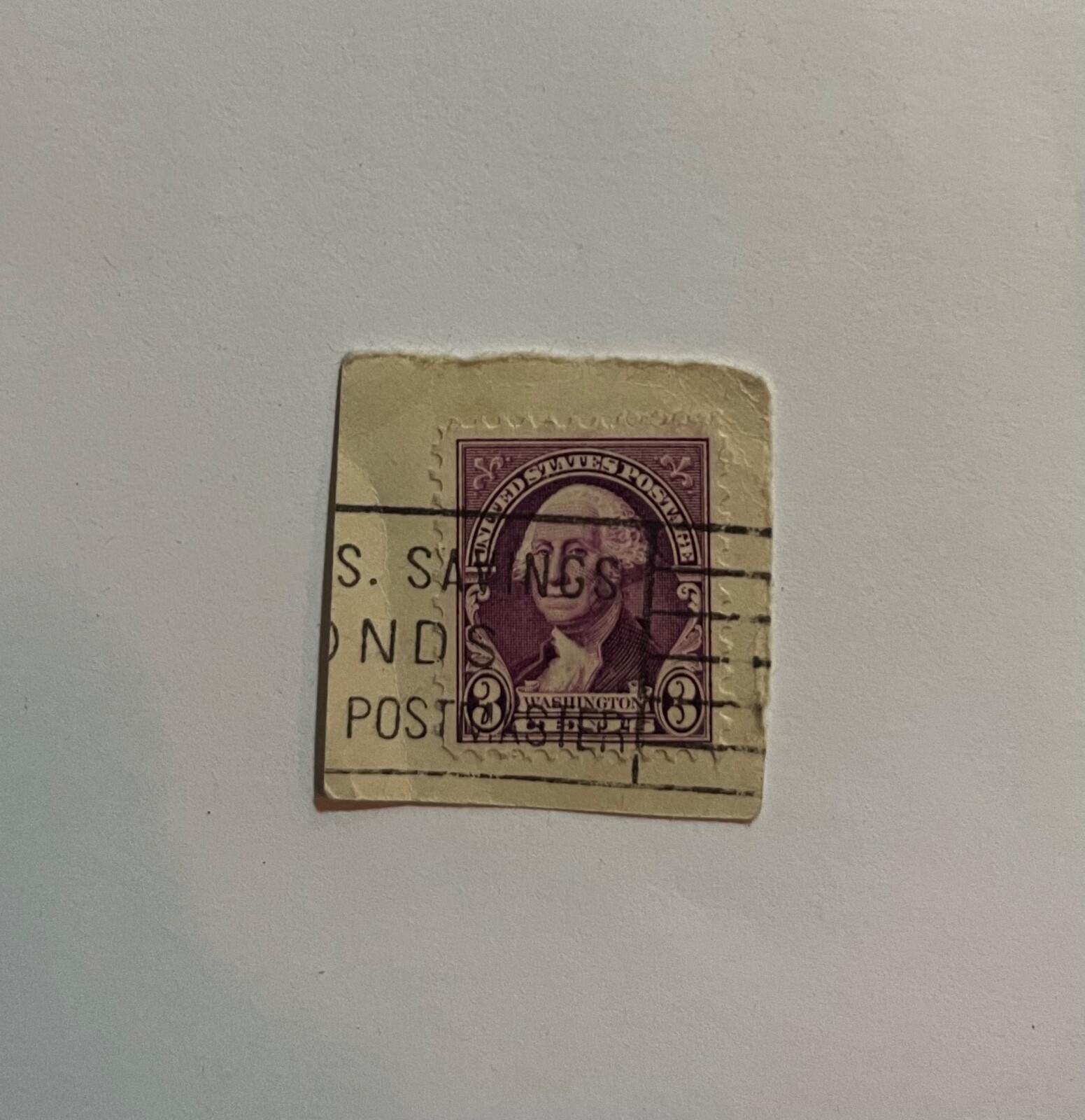 U.S. 3 Cent George Washington Stamp (Mint)