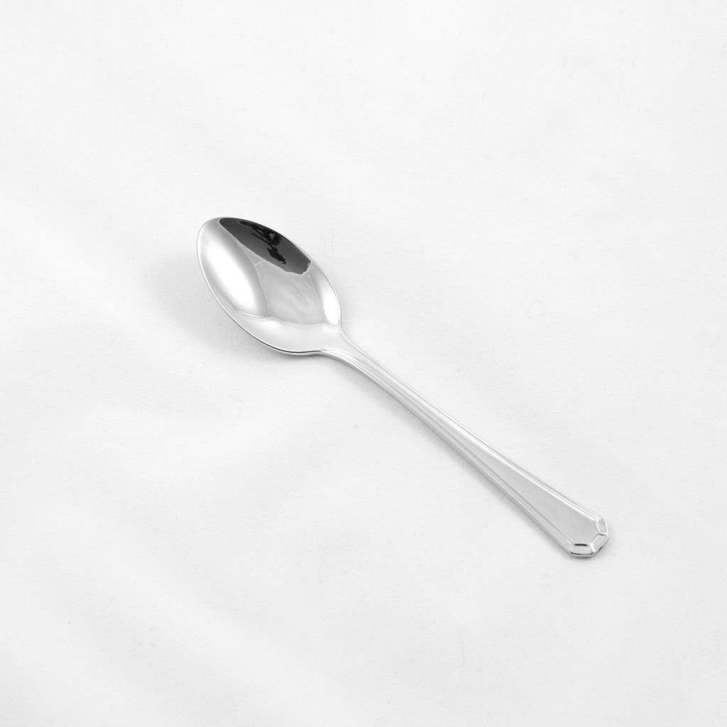 Brand New Stainless Steel Grecian Tea Spoon Made In Sheffield England
