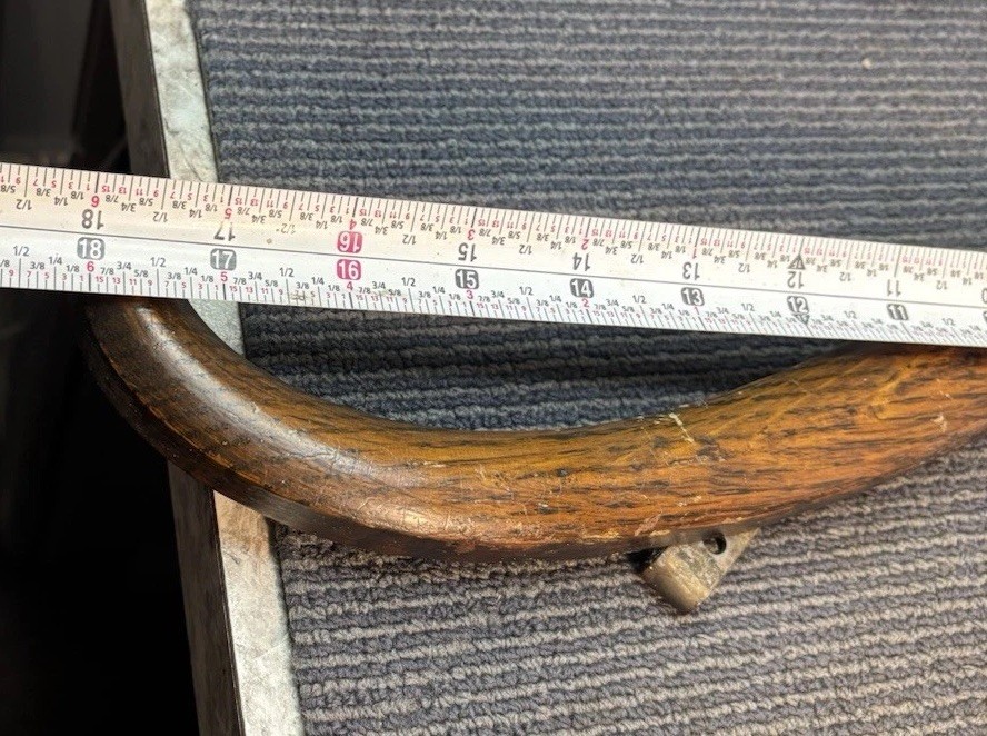 Antique ~ Salvage ~ Wood Mirror Arms Carving