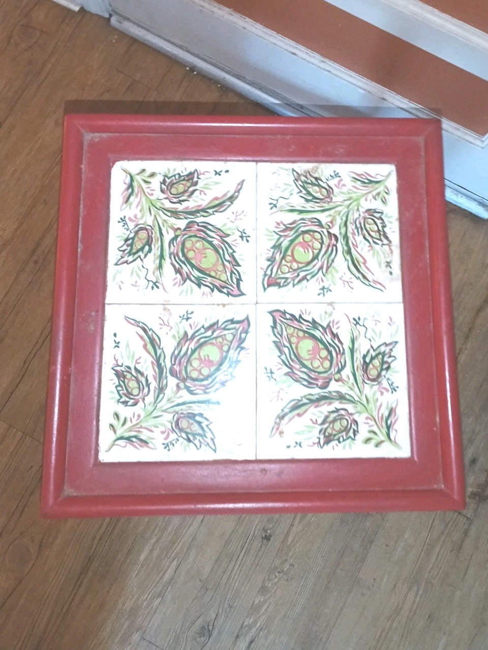 Decorative Tile Side Table