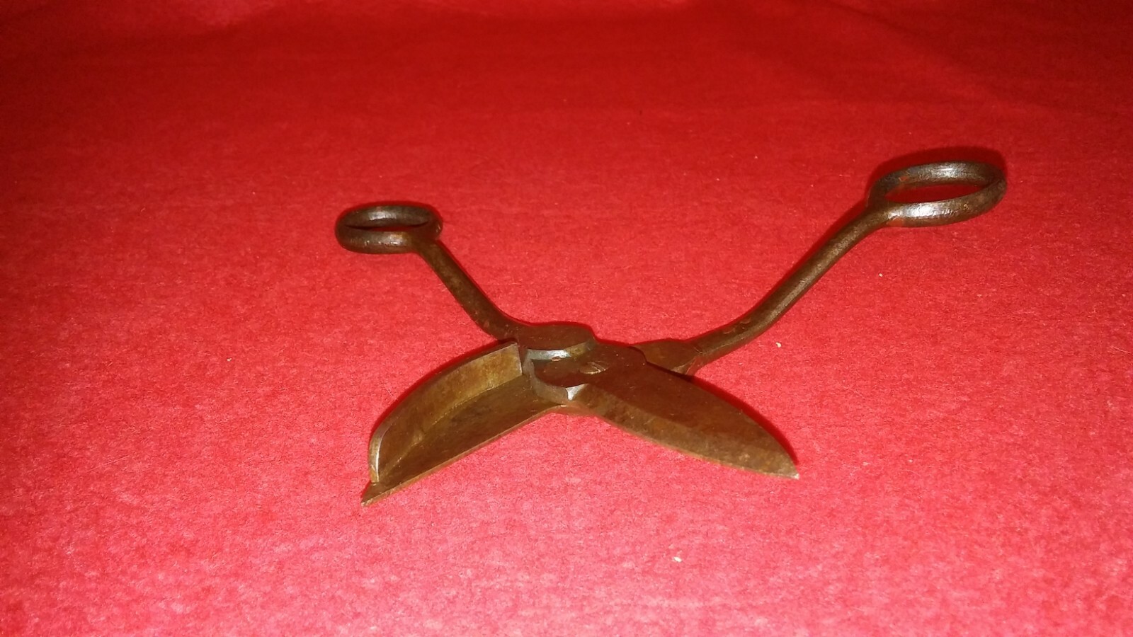 Vintage Hibbard Spencer Bartlett Hardware Candle Wick Trimmers Scissors Germany