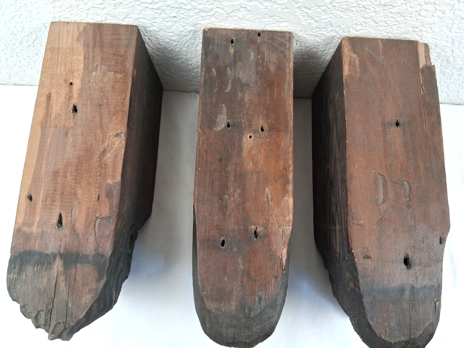 6 VTG Hand Carved Wood Architectural Salvage Corbel Sculpture Rudolf Blatter 12″